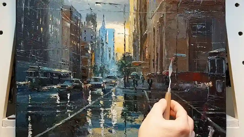 Accidents in Oil Painting